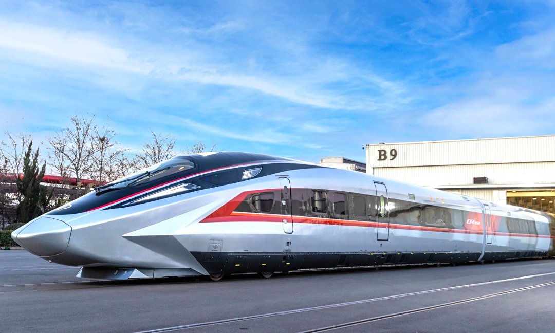 La Chine dévoile le CR450, le train à grande vitesse le plus rapide du ...